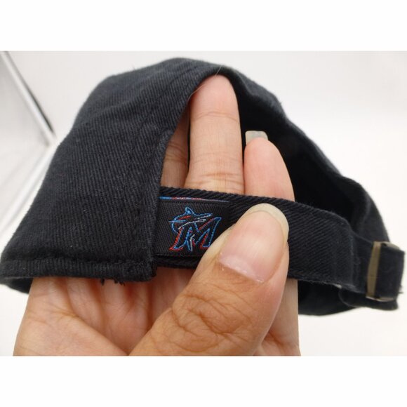 Miami Marlins Logo Adjustable Hat - Picture 10 of 16